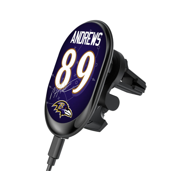 Mark Andrews Baltimore Ravens 89 Ready Wireless Mag Car Charger