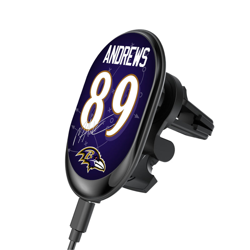 Mark Andrews Baltimore Ravens 89 Ready Wireless Mag Car Charger