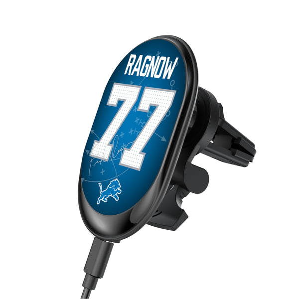 Frank Ragnow Detroit Lions 77 Ready Wireless Mag Car Charger