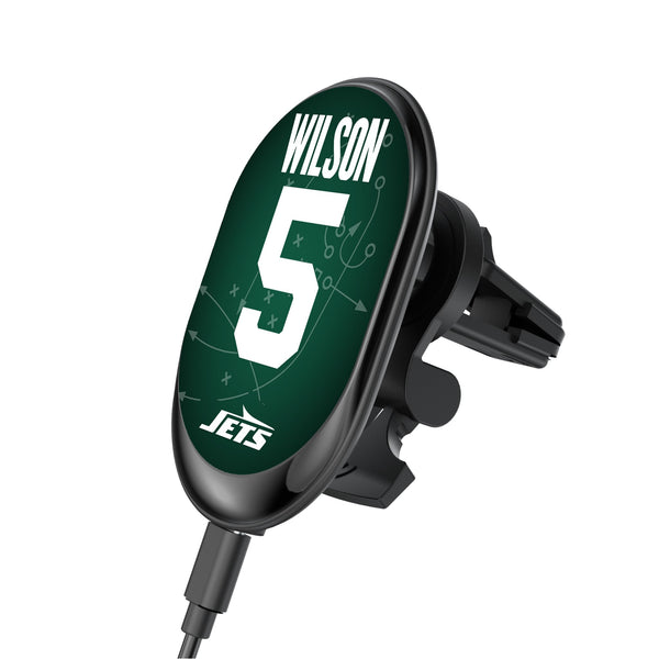 Garrett Wilson New York Jets 5 Ready Wireless Mag Car Charger
