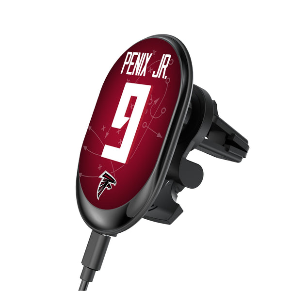 Michael Penix Jr. Atlanta Falcons 9 Game Tactic Wireless Mag Car Charger