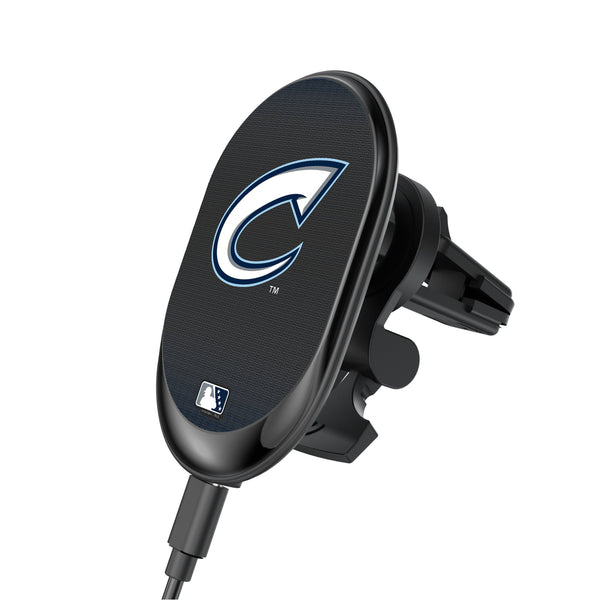 Columbus Clippers Linen Wireless Mag Car Charger