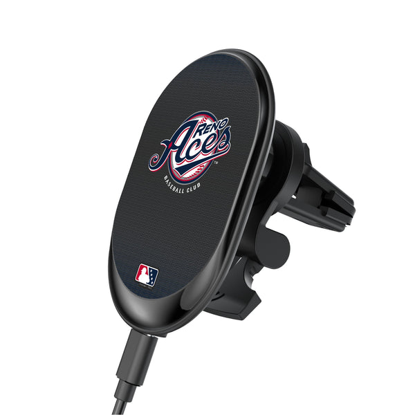 Reno Aces Linen Wireless Mag Car Charger