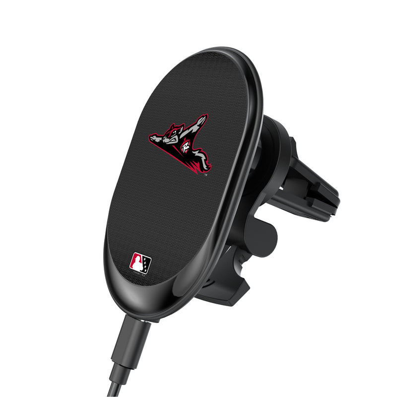 Richmond Flying Squirrels Linen Wireless Mag Car Charger