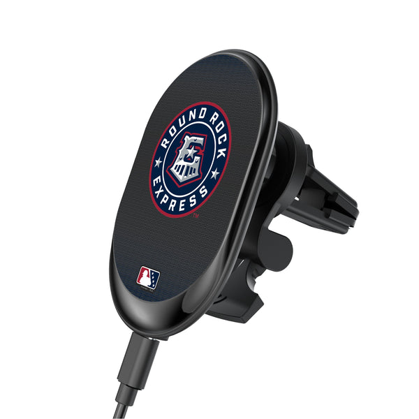 Round Rock Express Linen Wireless Mag Car Charger