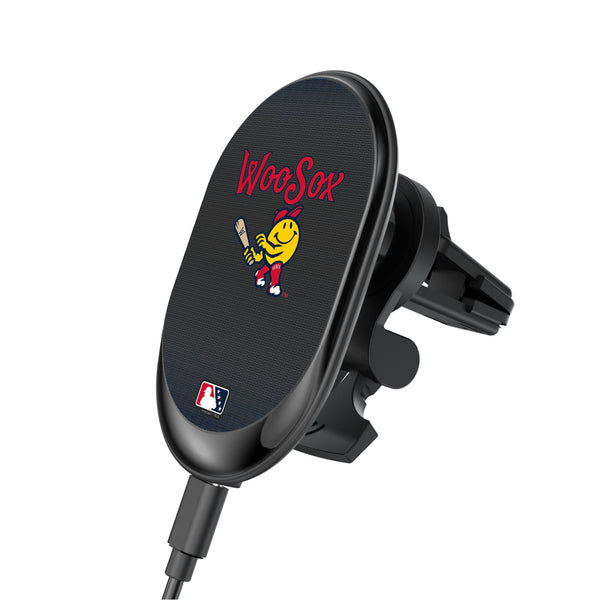 Worcester Red Sox Linen Wireless Mag Car Charger