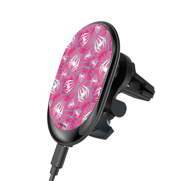 Marvel Spider-Gwen Pattern Wireless Mag Car Charger