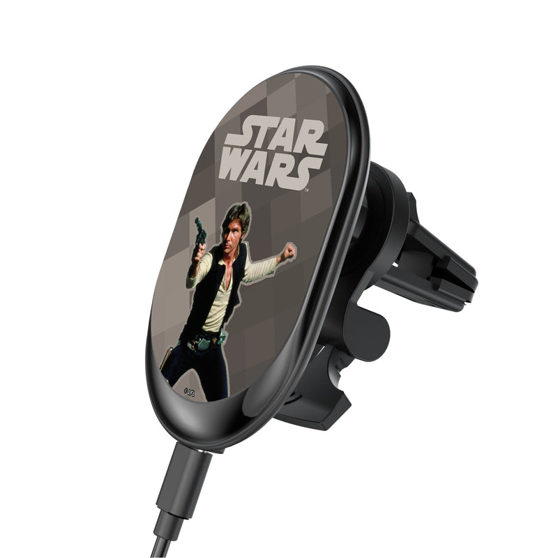 Star Wars Han Solo Color Block Wireless Mag Car Charger