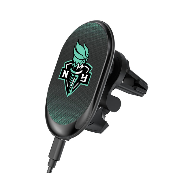 New York Liberty Linen Wireless Mag Car Charger