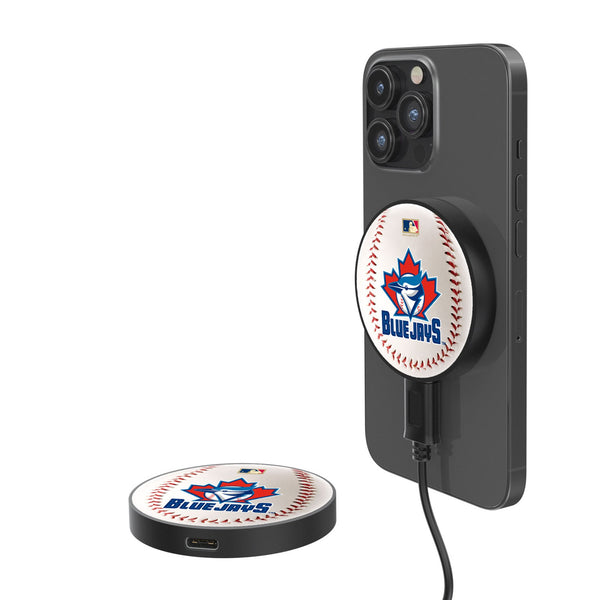 Toronto Blue Jays 1997-2002 - Cooperstown Collection Baseball 15-Watt Wireless Magnetic Charger