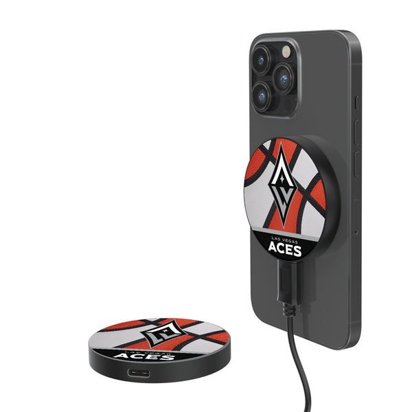 Las Vegas Aces Basketball 15-Watt Wireless Magnetic Charger