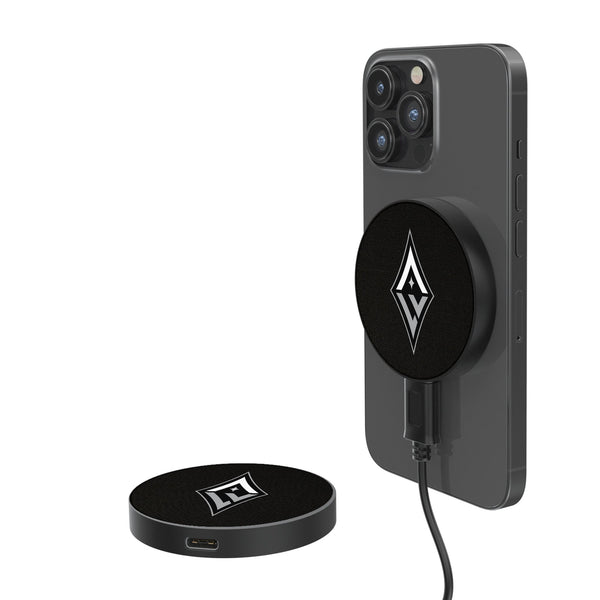 Las Vegas Aces Solid 15-Watt Wireless Magnetic Charger