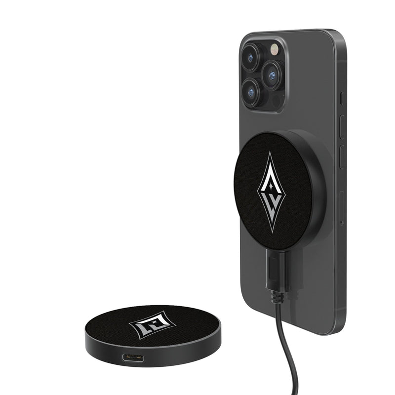 Las Vegas Aces Solid 15-Watt Wireless Magnetic Charger