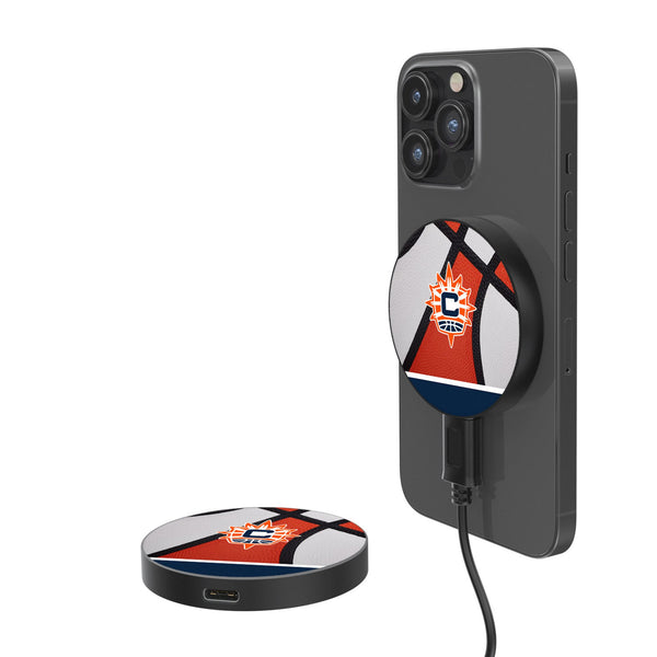 Connecticut Sun Basketball 15-Watt Wireless Magnetic Charger