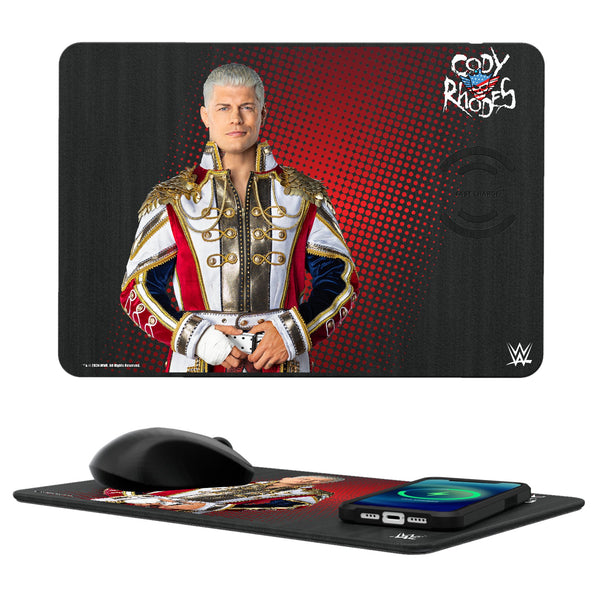 Cody Rhodes Superstar 15-Watt Wireless Charger and Mouse Pad