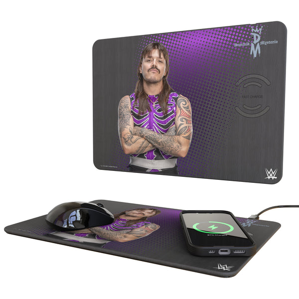 Dominik Mysterio Superstar 15-Watt Wireless Charger and Mouse Pad