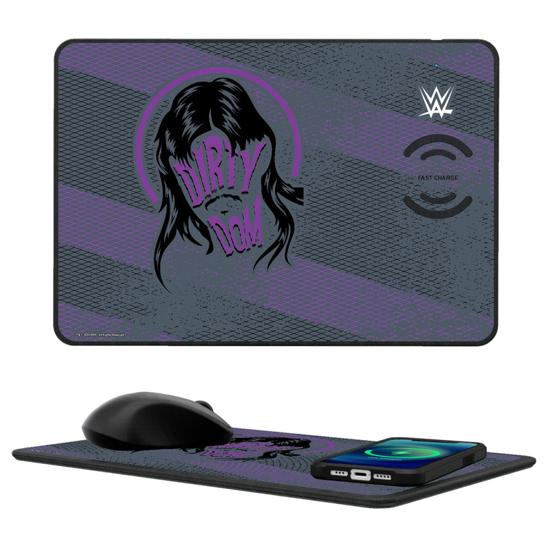 Dominik Mysterio Steel 15-Watt Wireless Charger and Mouse Pad