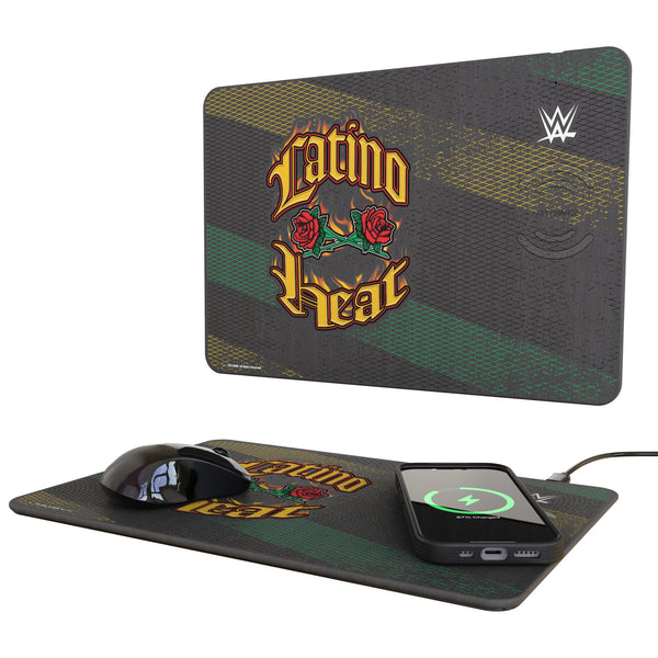Eddie Guerrero Steel 15-Watt Wireless Charger and Mouse Pad