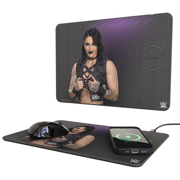 Rhea Ripley Superstar 15-Watt Wireless Charger and Mouse Pad