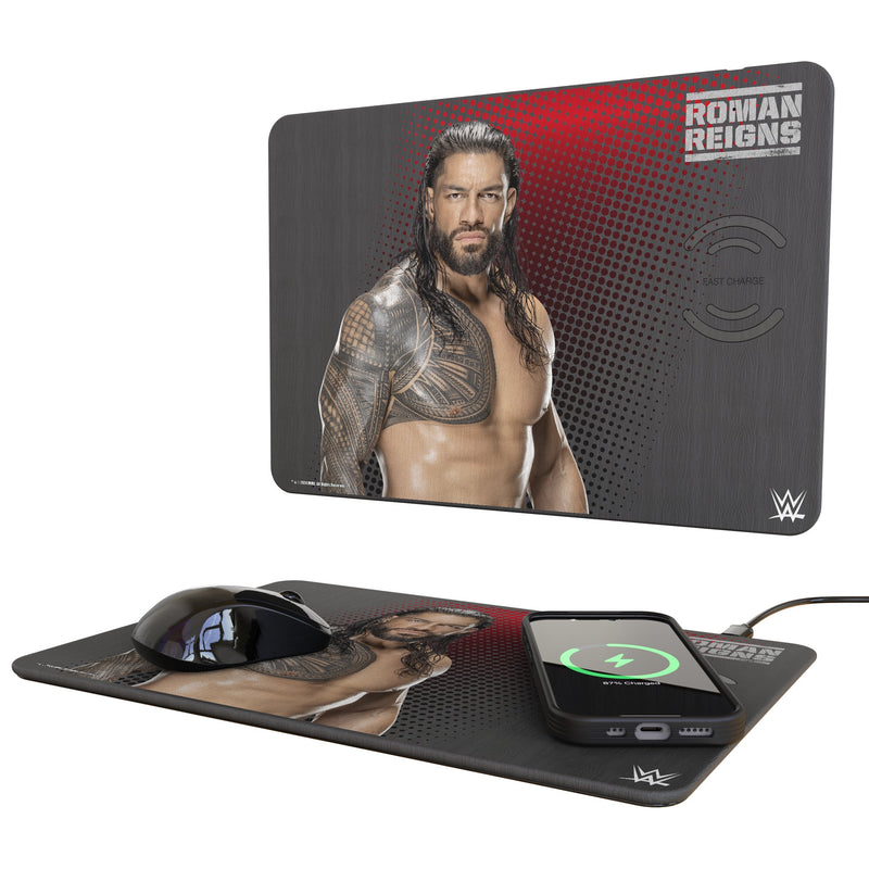 Roman Reigns Superstar 15-Watt Wireless Charger and Mouse Pad