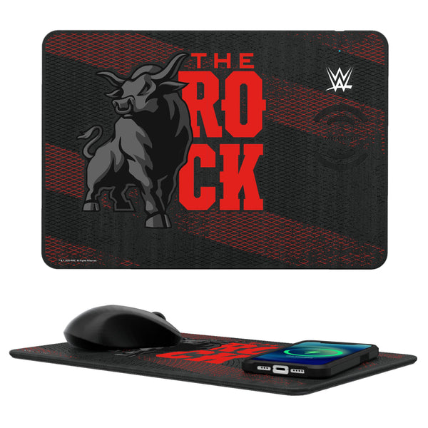 The Rock Steel 15-Watt Wireless Charger and Mouse Pad