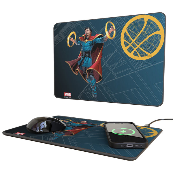 Marvel Avengers Doctor Strange MechLine 15-Watt Wireless Charger and Mouse Pad