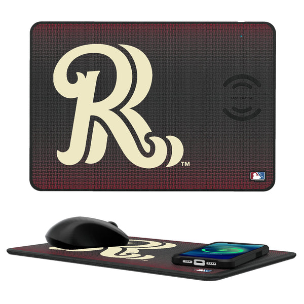 Frisco RoughRiders Linen 15-Watt Wireless Charger and Mouse Pad