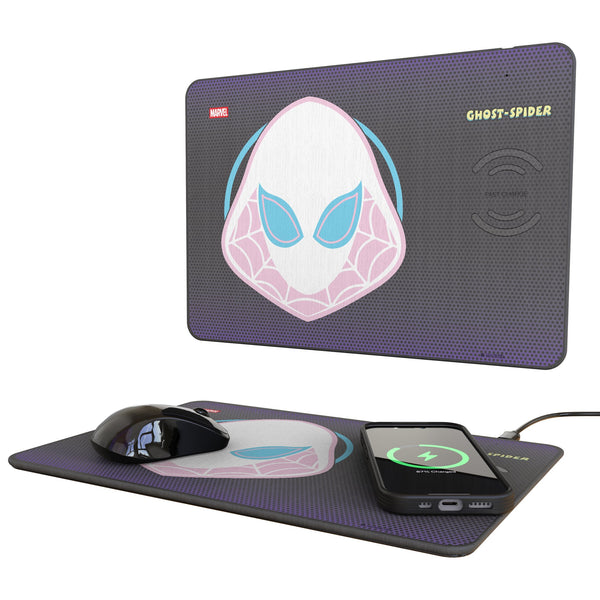 Marvel Spider-Gwen Grid 15-Watt Wireless Charger and Mouse Pad