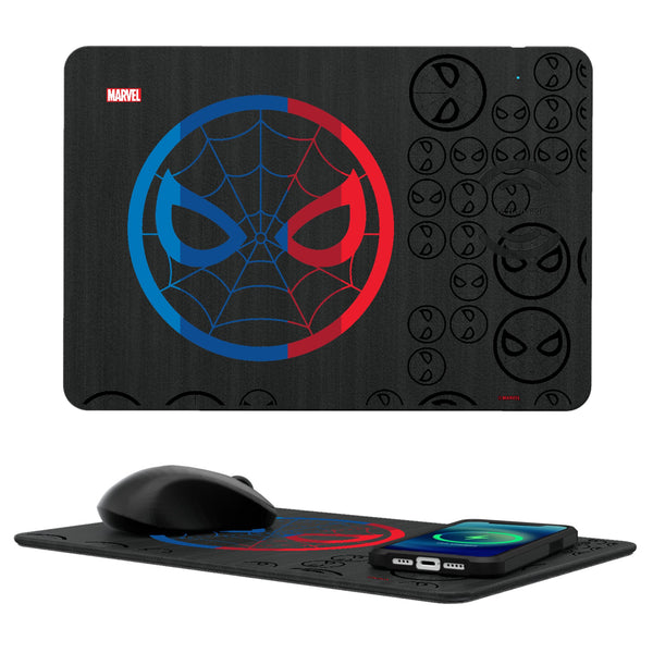 Marvel Spider-Man Sigil 15-Watt Wireless Charger and Mouse Pad