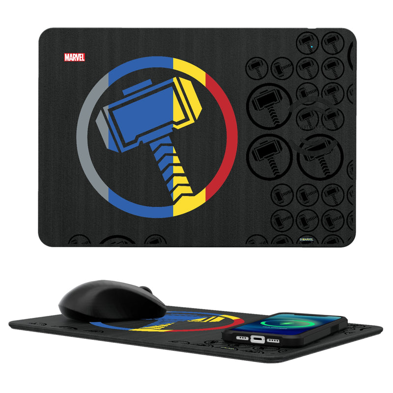 Marvel Avengers Thor Sigil 15-Watt Wireless Charger and Mouse Pad