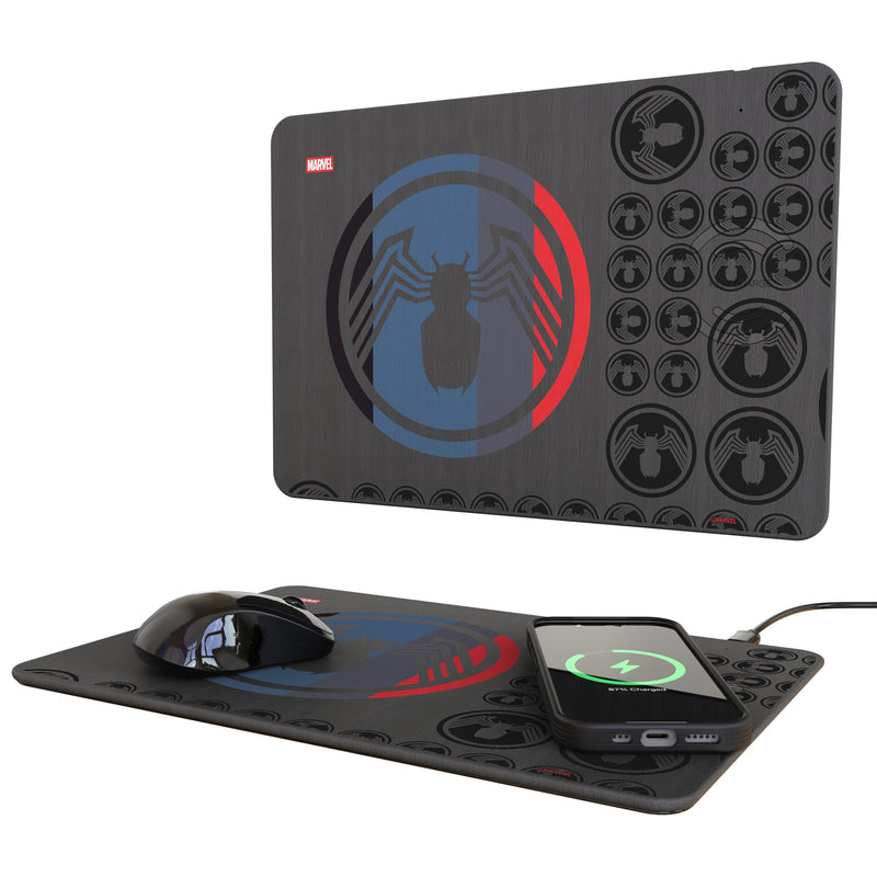 Marvel Venom Sigil 15-Watt Wireless Charger and Mouse Pad