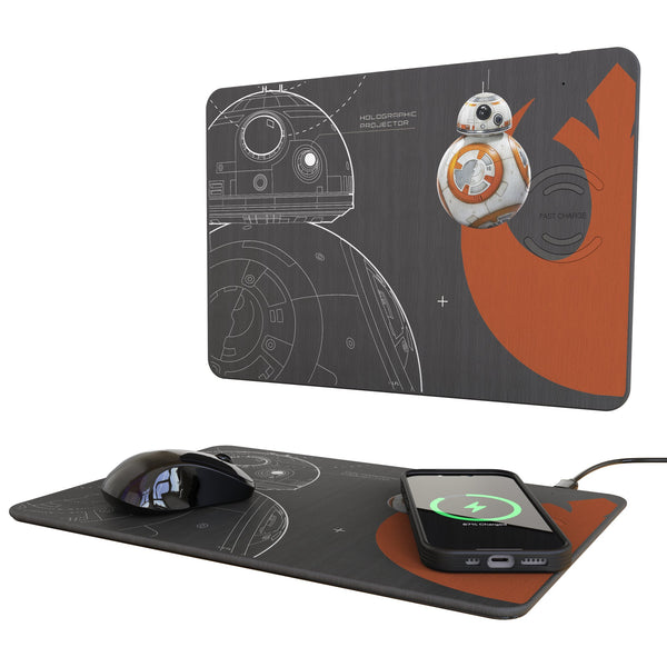 Star Wars BB-8 FactionTech 15-Watt Wireless Charger and Mouse Pad
