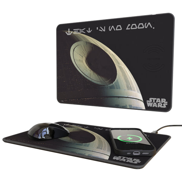 Star Wars Death Star Cinematic Moments: Discovery 15-Watt Wireless Charger and Mouse Pad