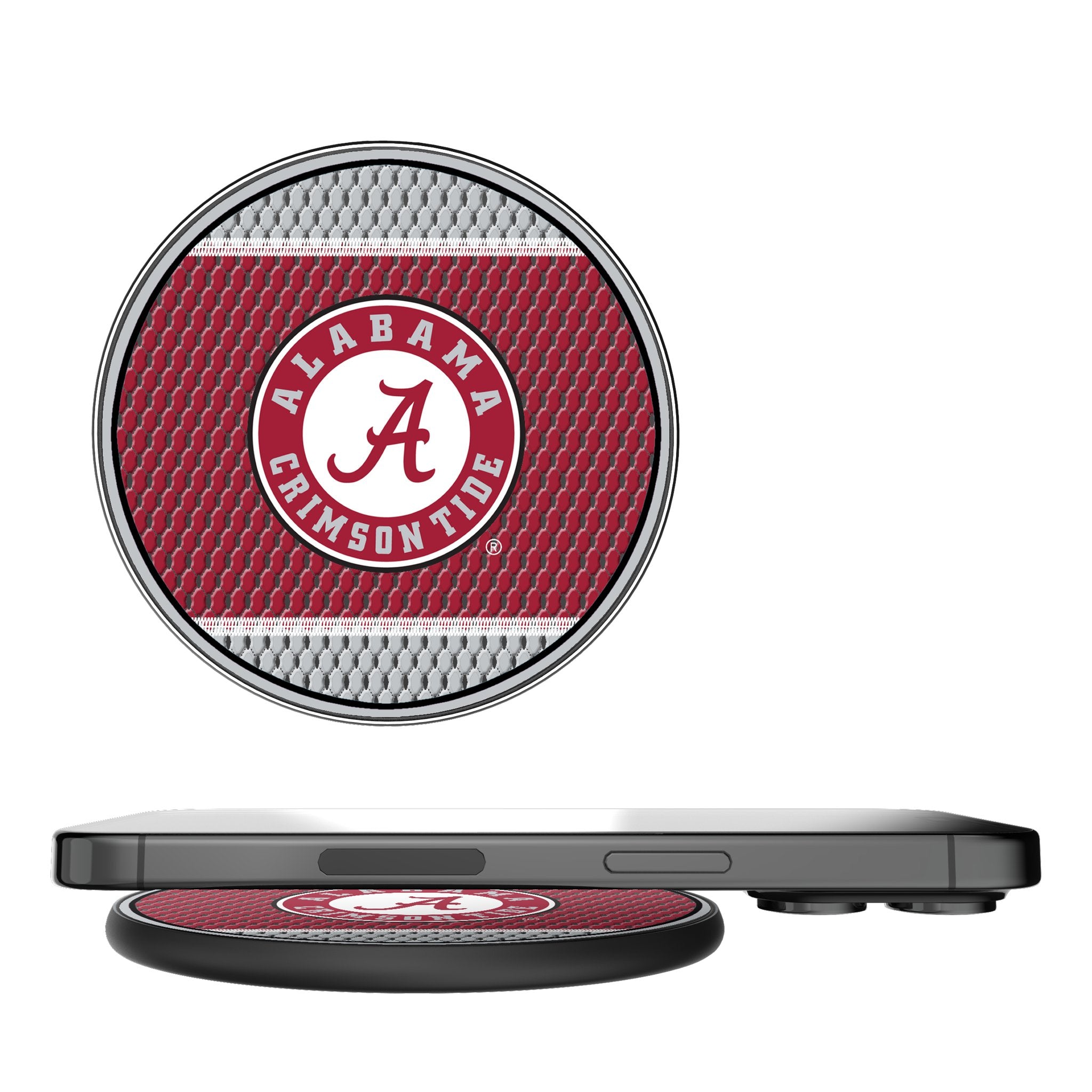 University of Alabama Crimson Tide Mesh 15-Watt Wireless Charger