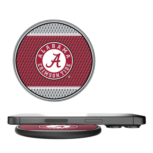 University of Alabama Crimson Tide Mesh 15-Watt Wireless Charger