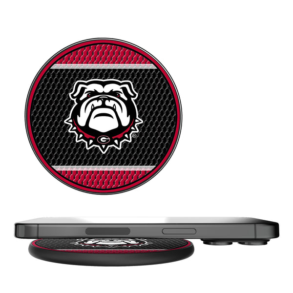University of Georgia Bulldogs Uga Mesh 15-Watt Wireless Charger