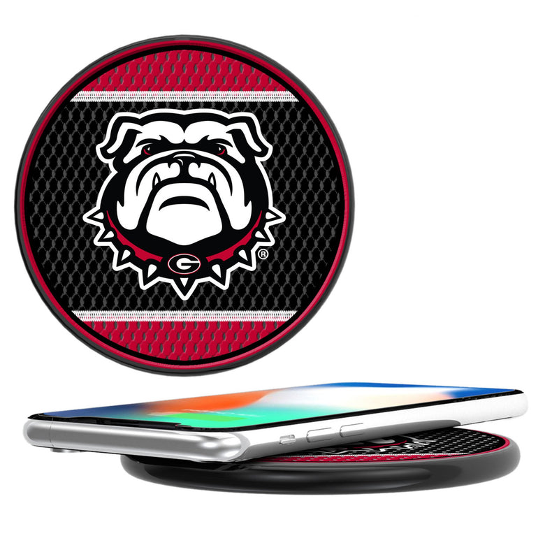 University of Georgia Bulldogs Uga Mesh 15-Watt Wireless Charger