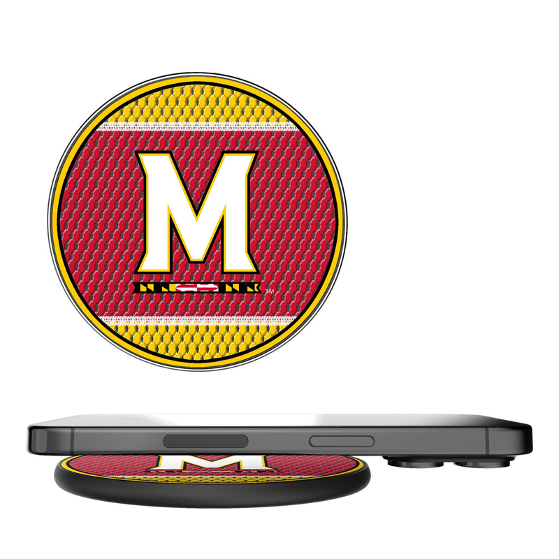 University of Maryland Terrapins Mesh 15-Watt Wireless Charger