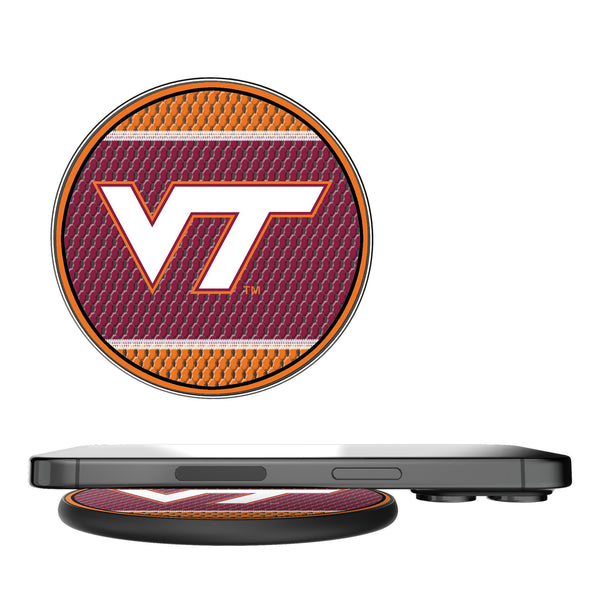 Virginia Tech Hokies Mesh 15-Watt Wireless Charger