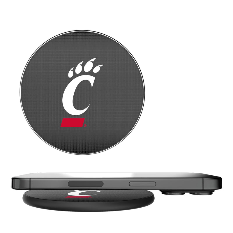 University of Cincinnati Bearcats Linen 15-Watt Wireless Charger