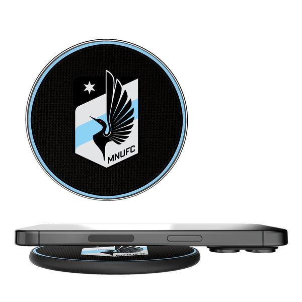 Minnesota United FC Solid 15-Watt Wireless Charger
