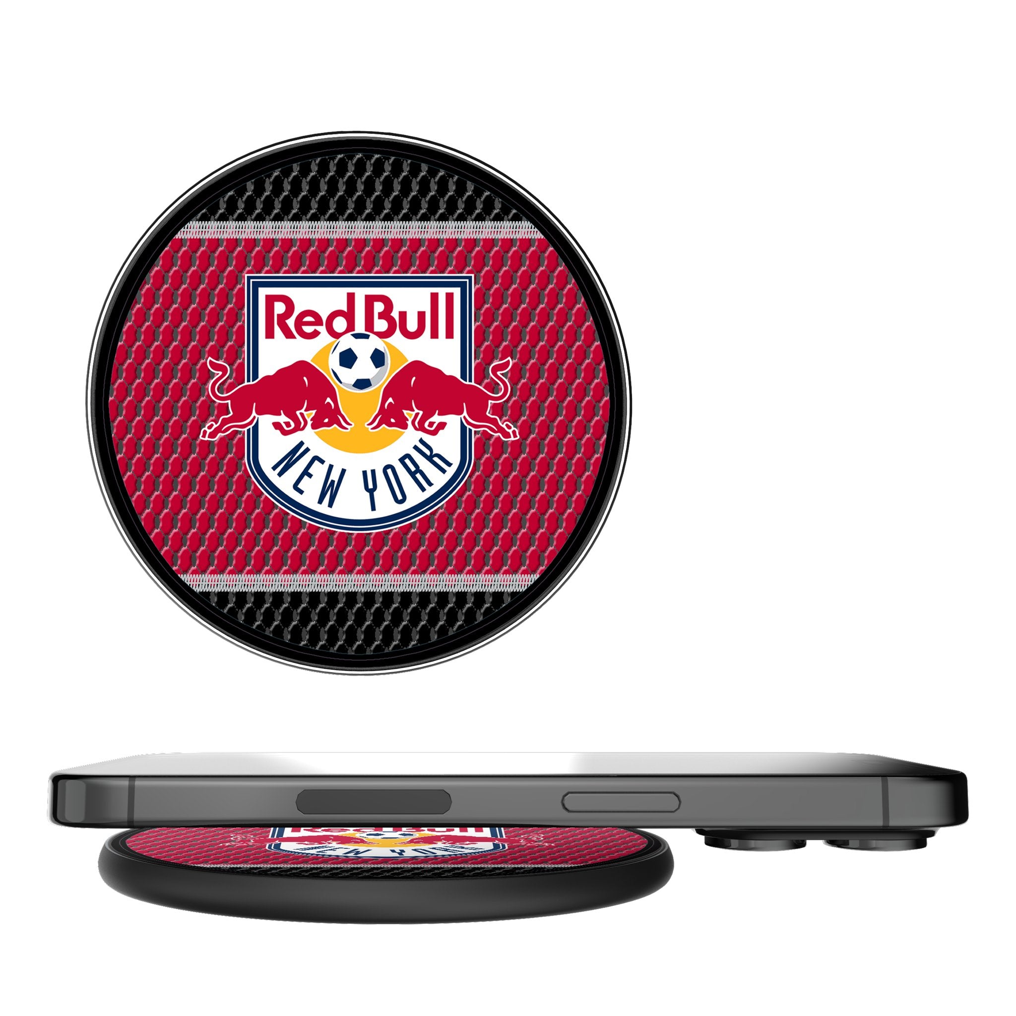 New York Red Bulls Mesh 15-Watt Wireless Charger