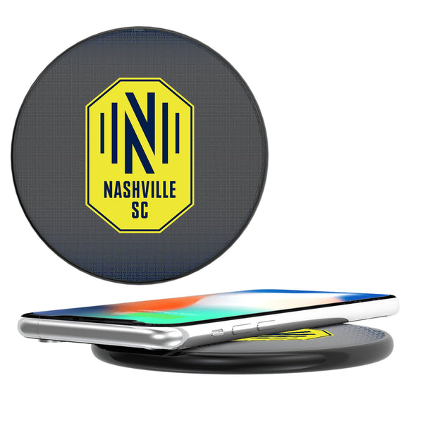 Nashville SC Linen 15-Watt Wireless Charger