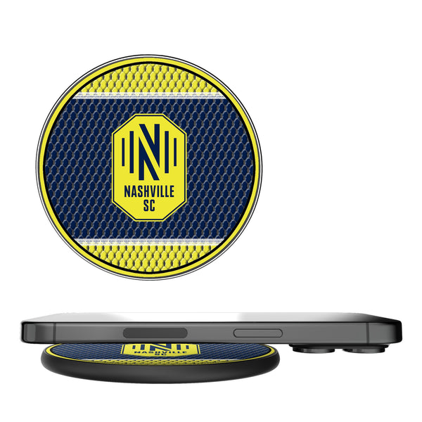 Nashville SC Mesh 15-Watt Wireless Charger