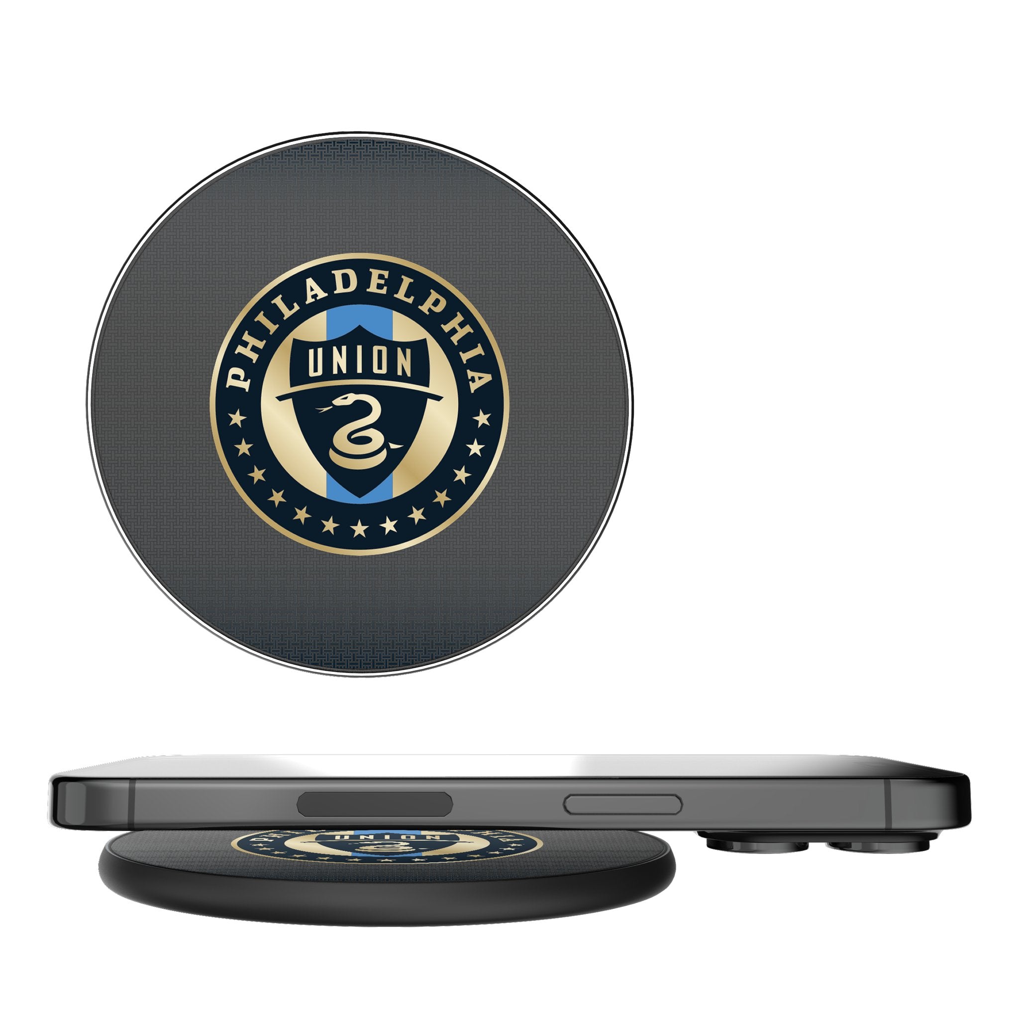 Philadelphia Union Linen 15-Watt Wireless Charger