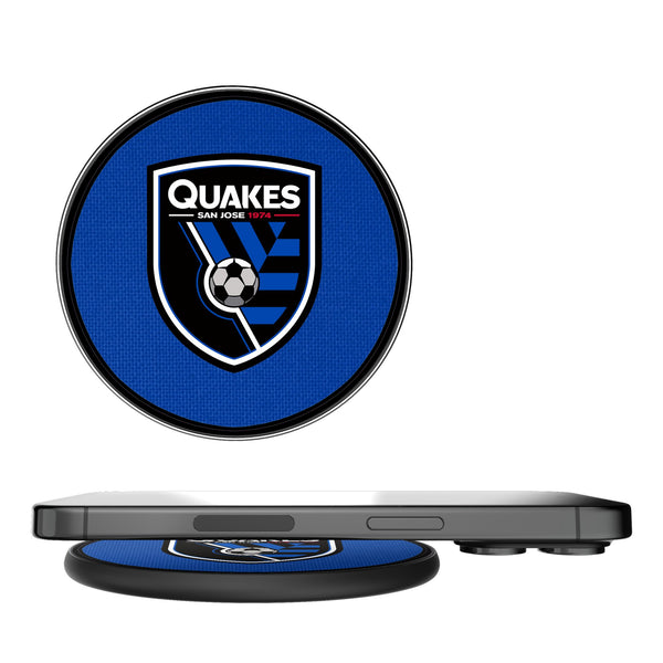 San Jose Earthquakes Solid 15-Watt Wireless Charger