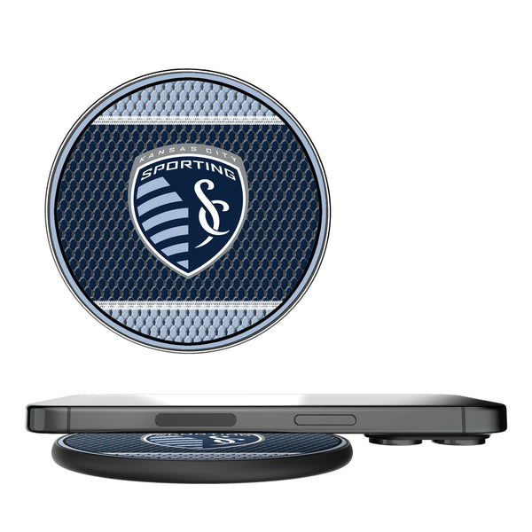 Sporting Kansas City Mesh 15-Watt Wireless Charger