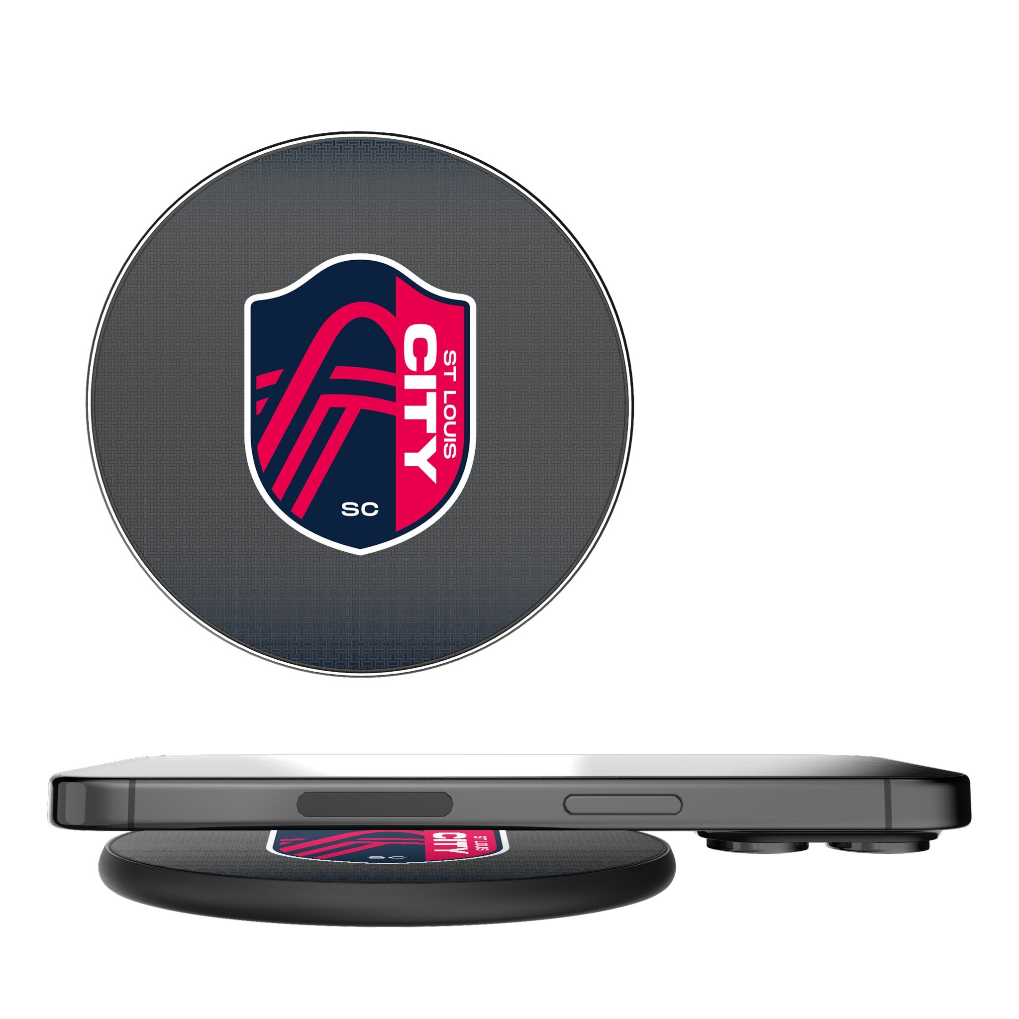 St. Louis CITY SC Linen 15-Watt Wireless Charger