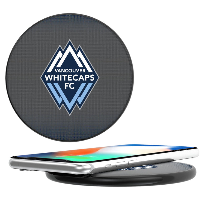 Vancouver Whitecaps   Linen 15-Watt Wireless Charger