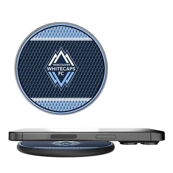 Vancouver Whitecaps Mesh 15-Watt Wireless Charger